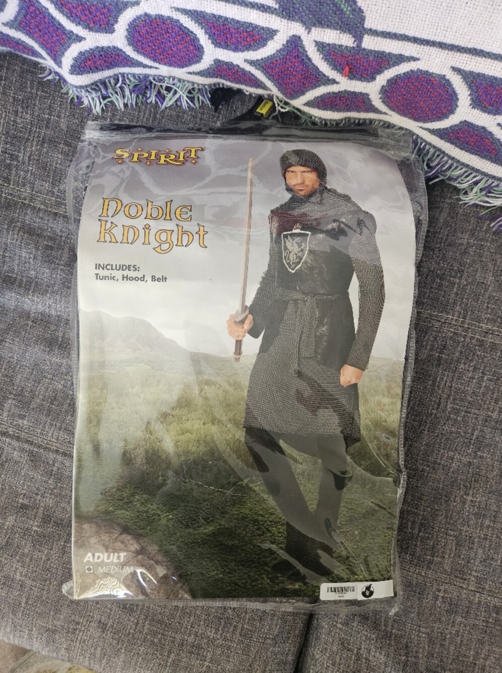 Adult Male Medium Spirit Noble Knight costume
